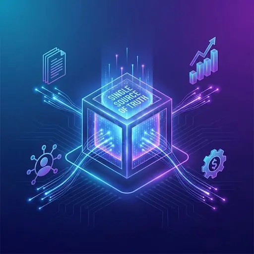 Single source of truth data visualization